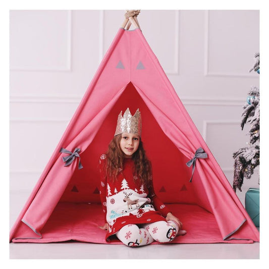A completely pink teepee tent Cocoon