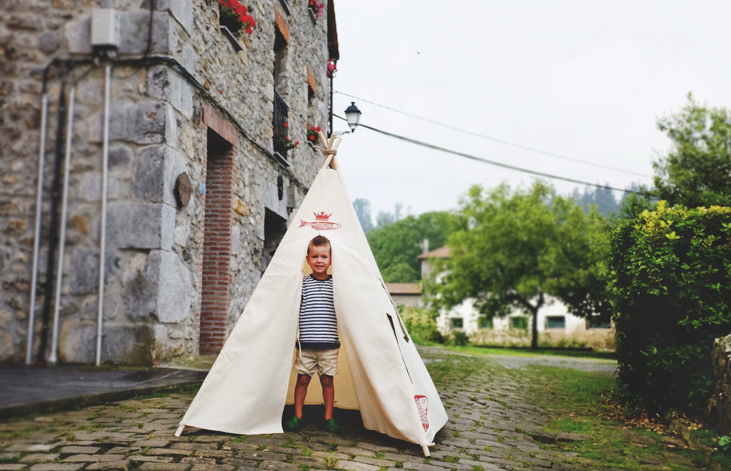 The Golden  Fish play Tent, teepee tent, teepee kids, kids play tent, kids tepee play tent, baby boy, baby girl, gift for boy, kids decor