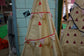 RED canvas Tipi, Tent, Tipi, Play tent, Play house, Wigwam, Vig vam, Tent for kids, Kids Teepee, Kids Tent, Teepee tent, Hand printed
