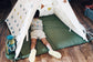 Gray + Brass Play tent, Play tent for kids, Teepee tents, Kids play tent, Playhouse for kids, gray tent, Gifting/ first birthday