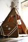 Childrens Indoor Playhouse | Army Tent | Indian Tipi Tent | Boys Play Houses | Native Teepee | Childrens Indoor Teepee - 1st birthday