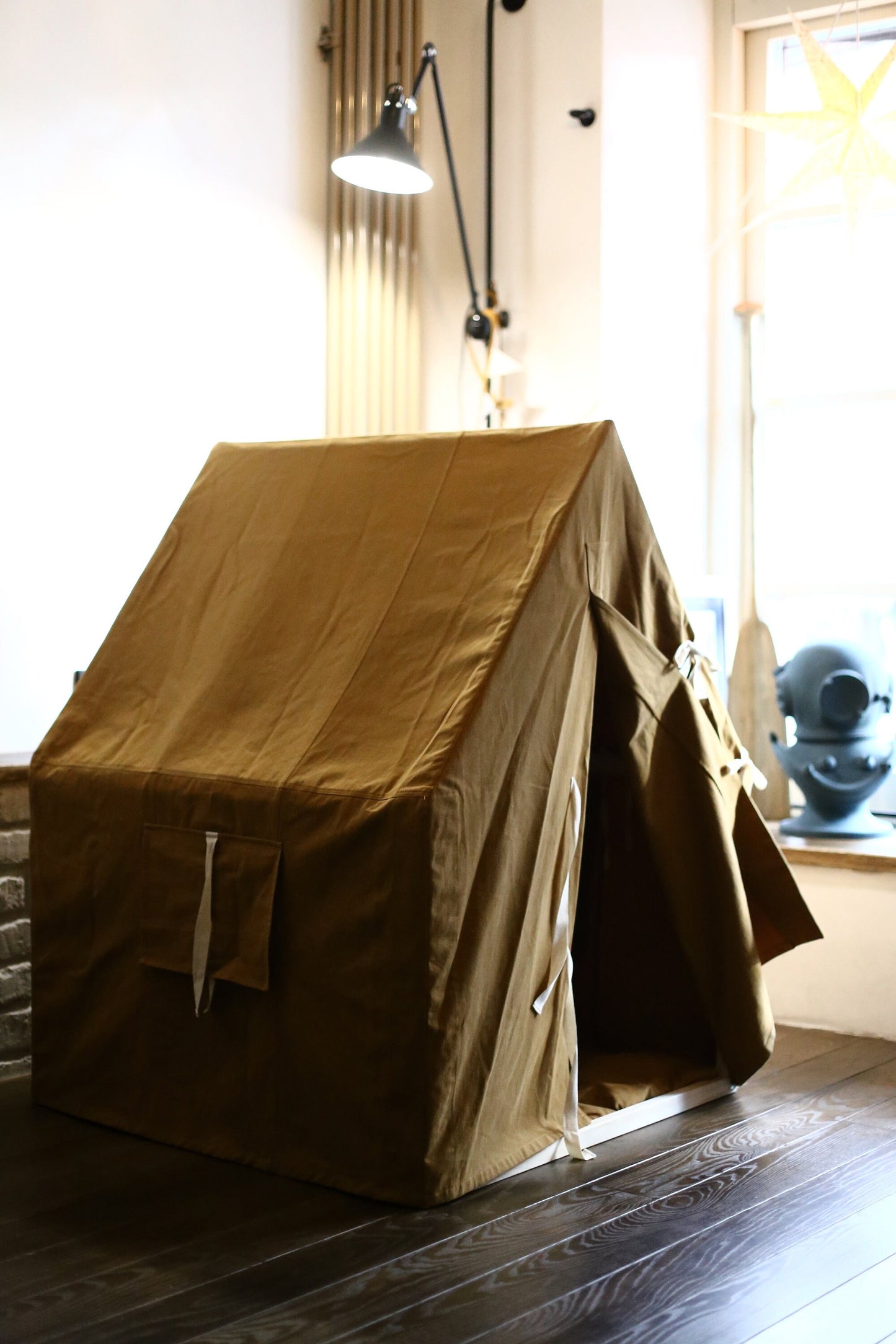 Military Tent / Home Tent For Kids / Canvas Camping / Boys Tent House / Tiny Playhouse / Custom Tents - 1st birthday