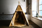 Childrens Indoor Playhouse | Army Tent | Indian Tipi Tent | Boys Play Houses | Native Teepee | Childrens Indoor Teepee - Christmas gift