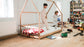 Montessori Bed, Toddler Bed, House Bed Frame , Wooden Floor Bed for Kids Bedroom, Wood bed Montessori, Toddler Twin bed Montessori