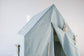 Minimalistic gray-blue playhouse for kids, teepee tent, play teepee for kids ,birthday  gift