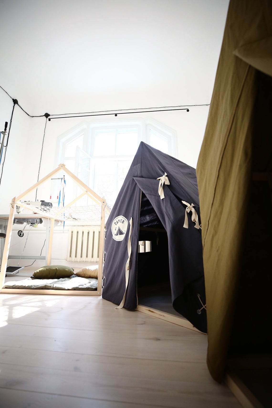 Kids tent set - Boys Bedroom Tent Camper